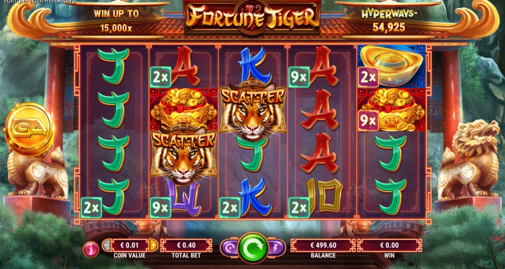 Fortune Tiger Przegląd szczeliny z orientalną atmosferą, bonusy i duże wygrane