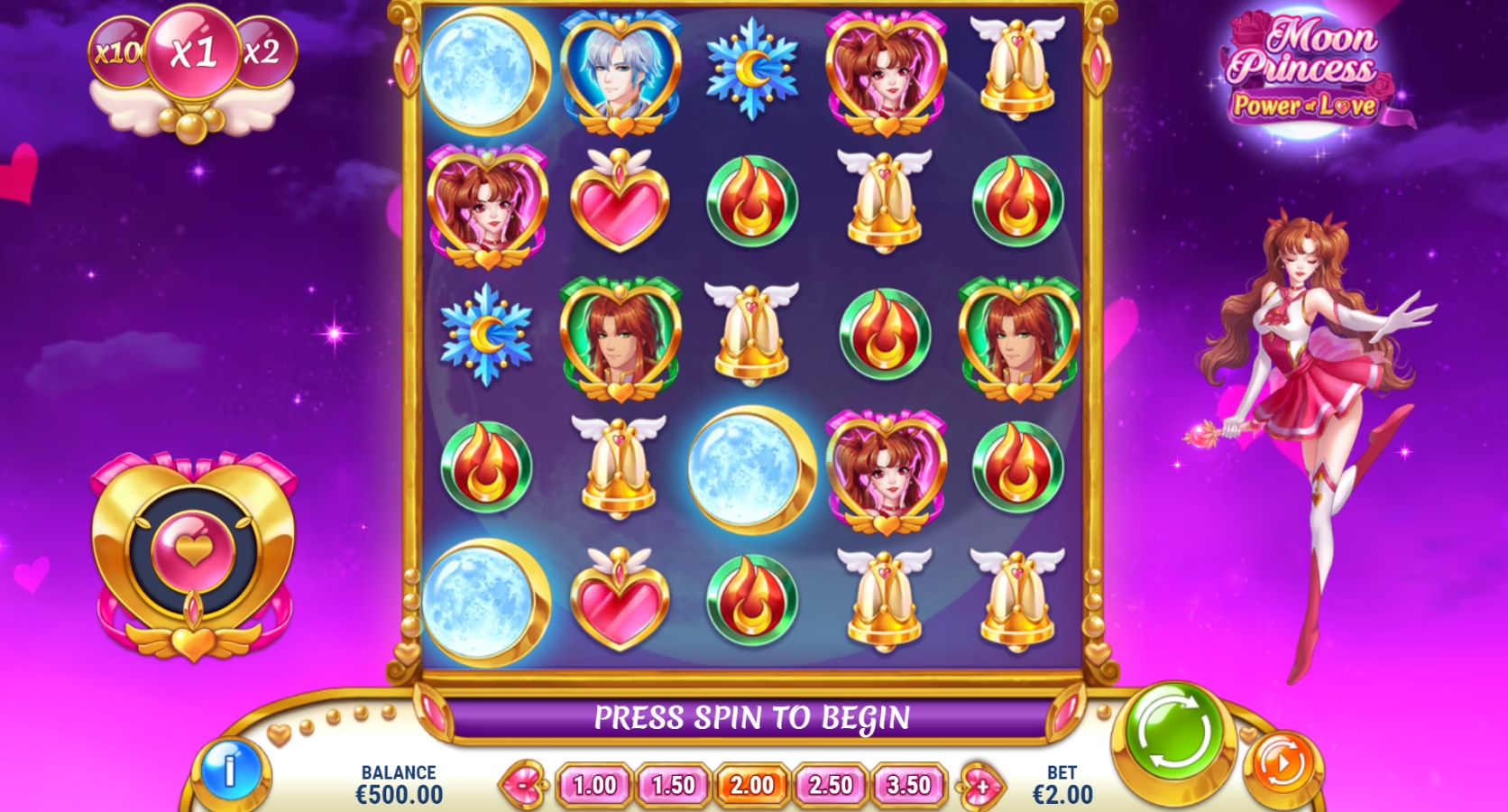 Moon Princess Slot Review Anime Grafiki, unikalne funkcje i bonusy, które będą Mesmerize