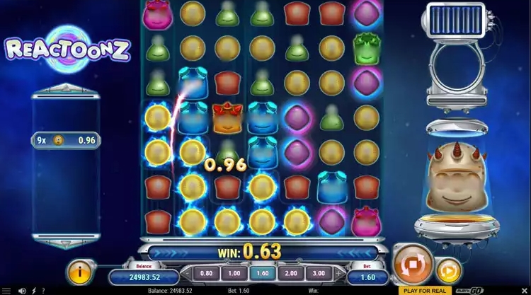 Reactoonz Slot Review Dive into Alien Creatures i unikalne funkcje bonusowe