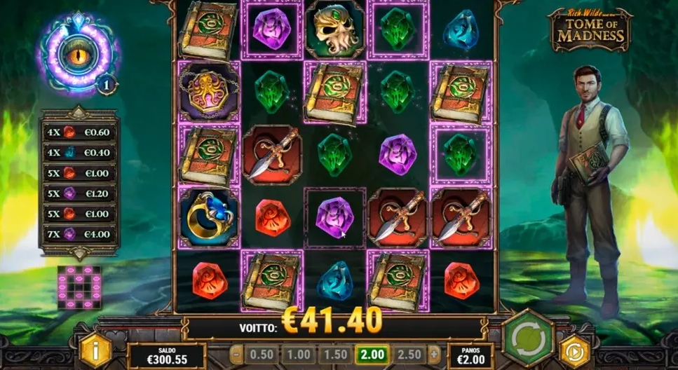 Rich Wilde i Tome of Madness Slot Review A Mistical Journey for Treasures i Odkrywca