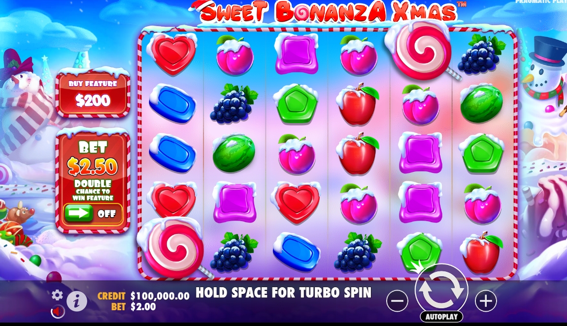 Słodka Bonanza Xmas Slot - noworoczne wydanie z gry Pragmatic