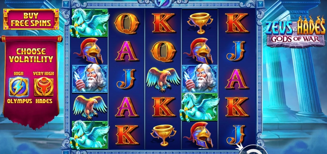 Zeus vs Hades ekscytujące miejsce